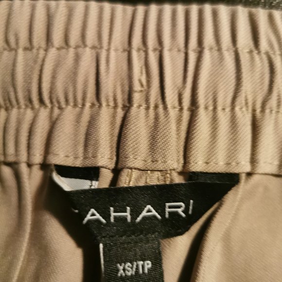 Tahari Jogger Pants (Tan) - Picture 6 of 8